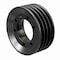 Browning QD 4 Groove Sheave 4-1/2 in OD 43V450SDS 4GRV 4.50PD SDS BU - alternate 1